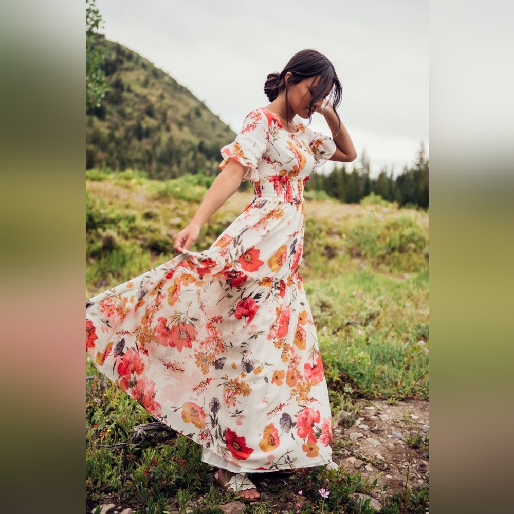 Jessakae Penelope Poppy Dress S Small